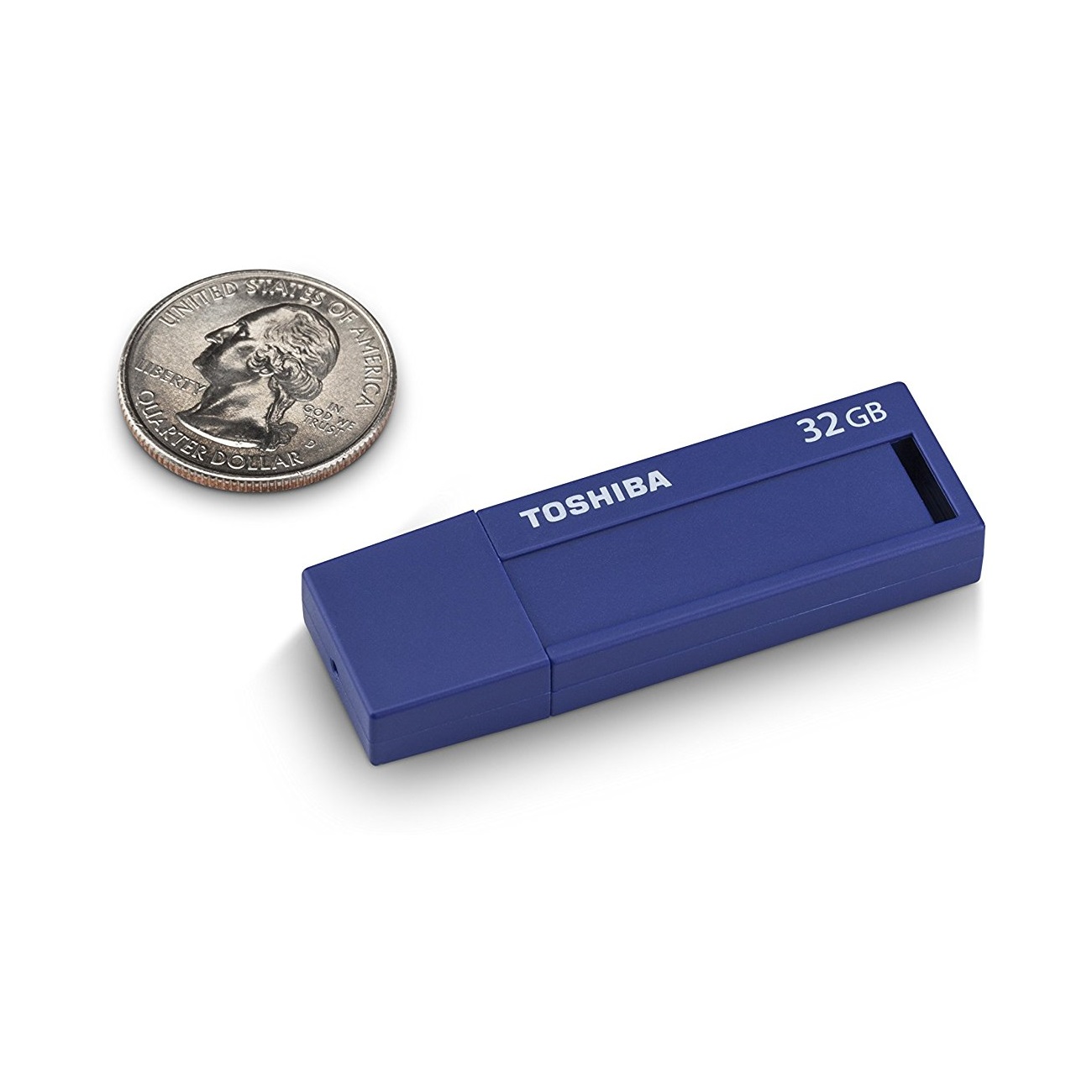 Toshiba Daichi TransMemory ID Series Sleek USB 3.0 FAT32 Flash Drive 32GB TM